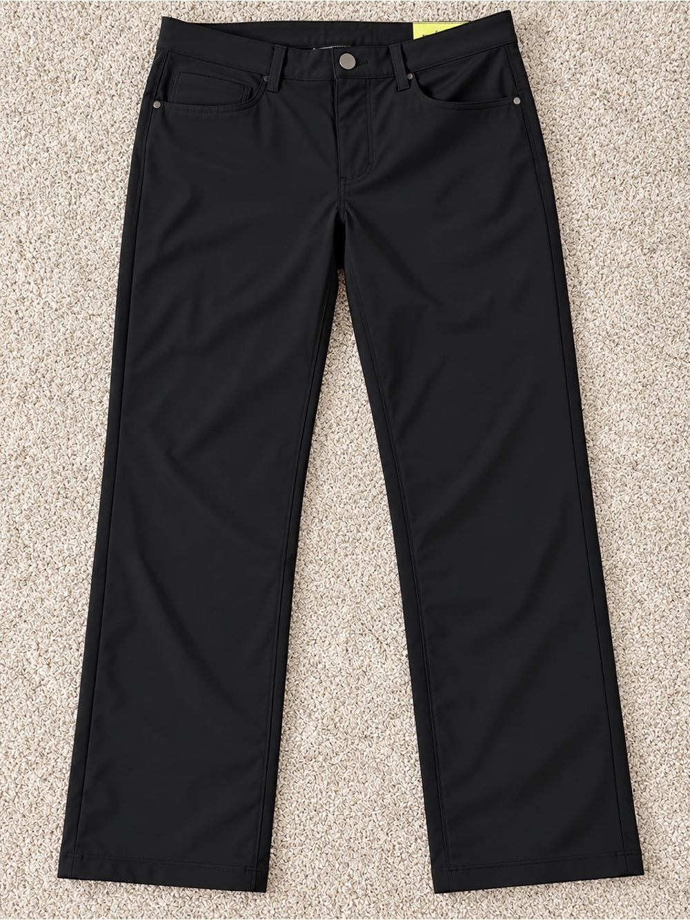 all in motion Black Straight Chinos
